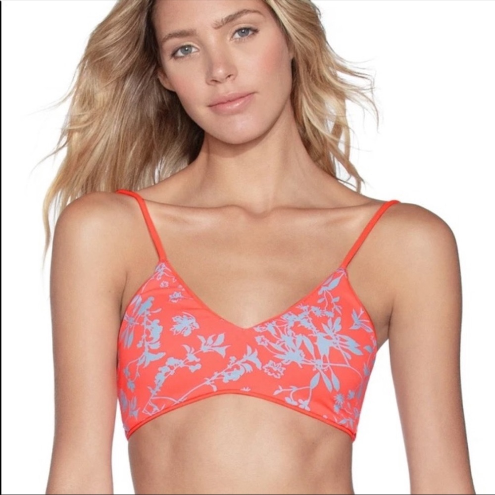 Maaji reversible coral reef rocks bikini top